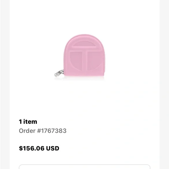 Telfar Wallet- Bubblegum Pink - Picture 12 of 12